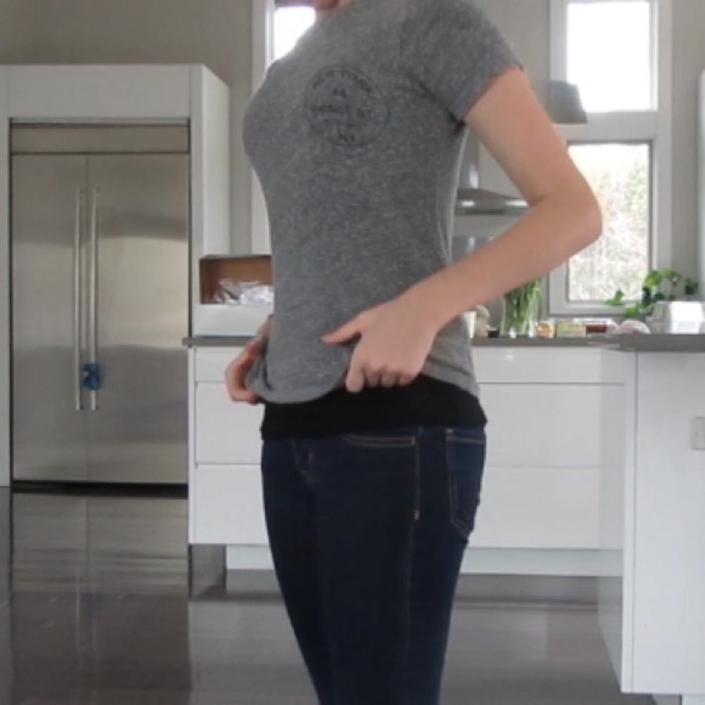 Grey Brandy Melville Tee